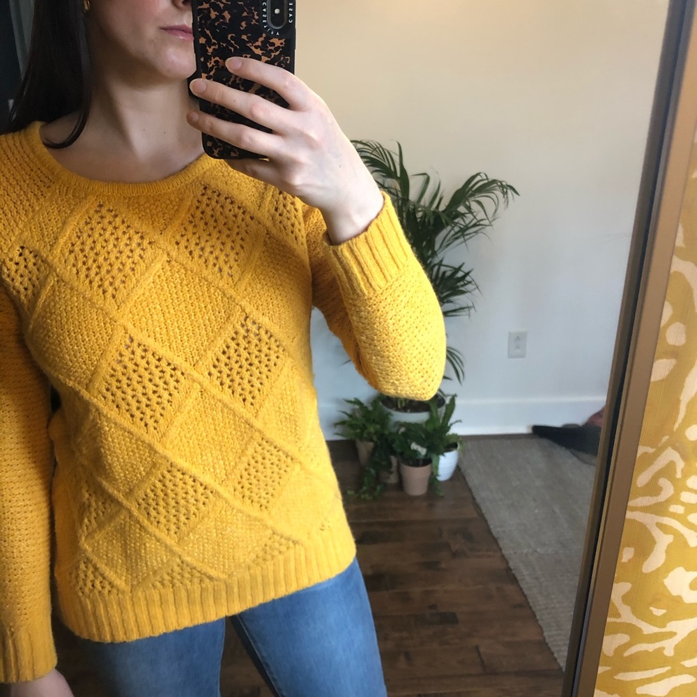 Golden Mustard Sweater